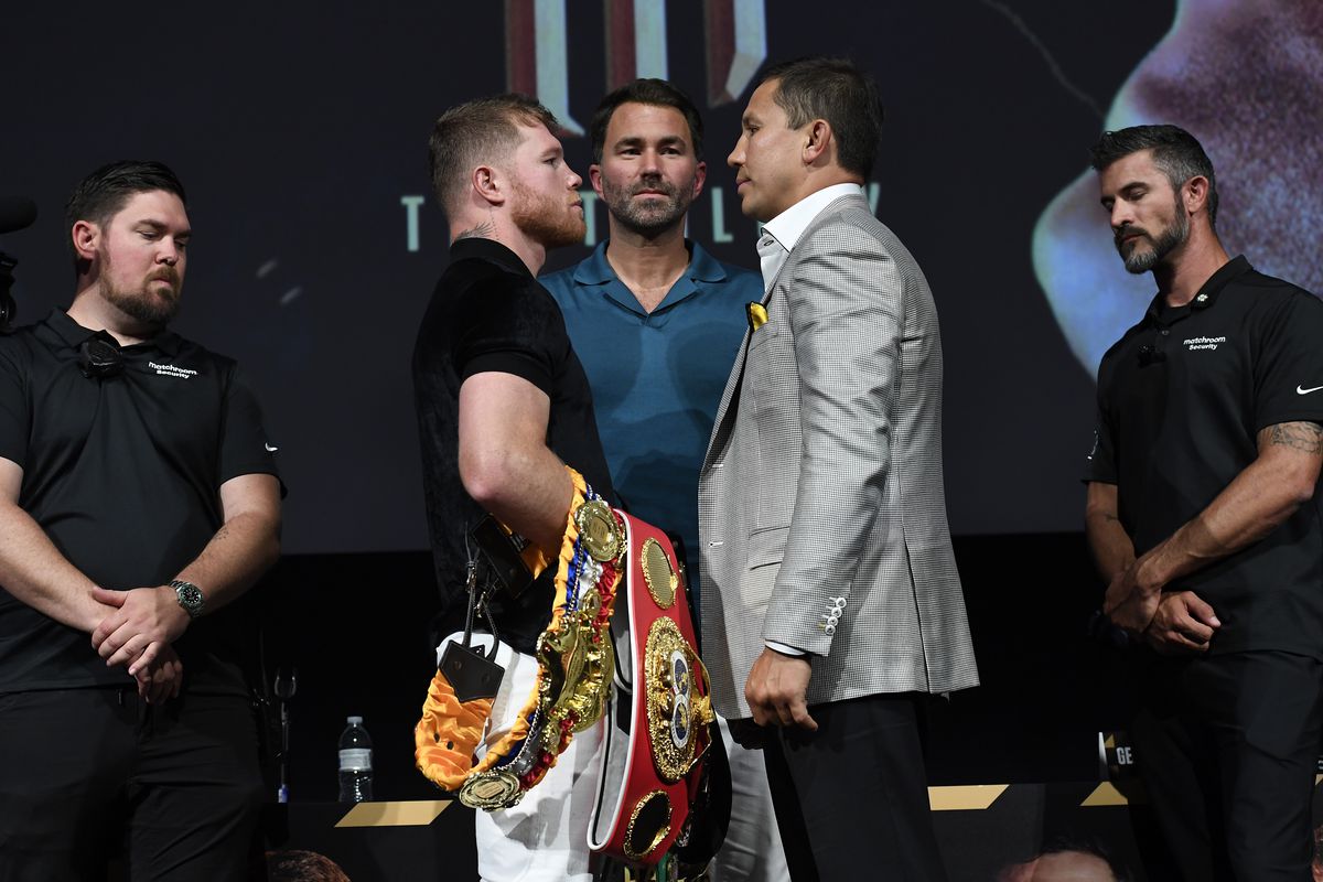 Canelo Alvarez and Gennadiy Golovkin meet for their final press conference today