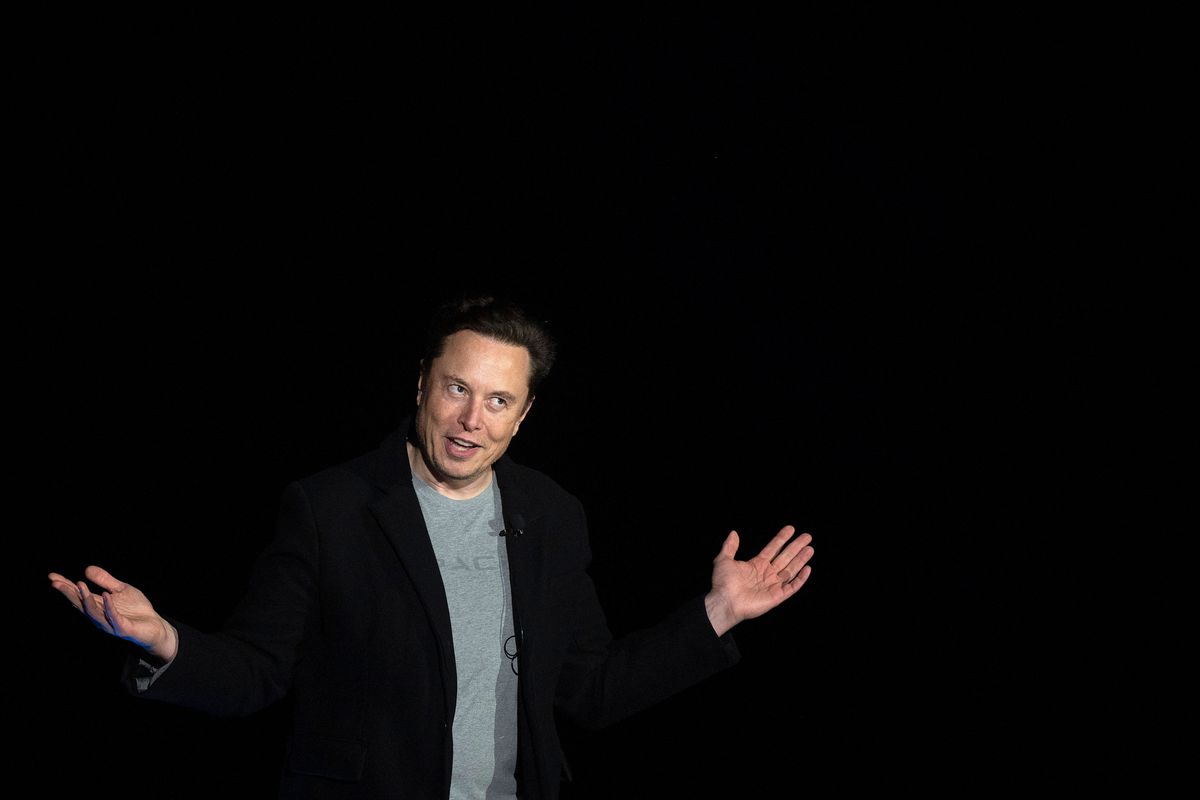 Elon Musk shrugs.