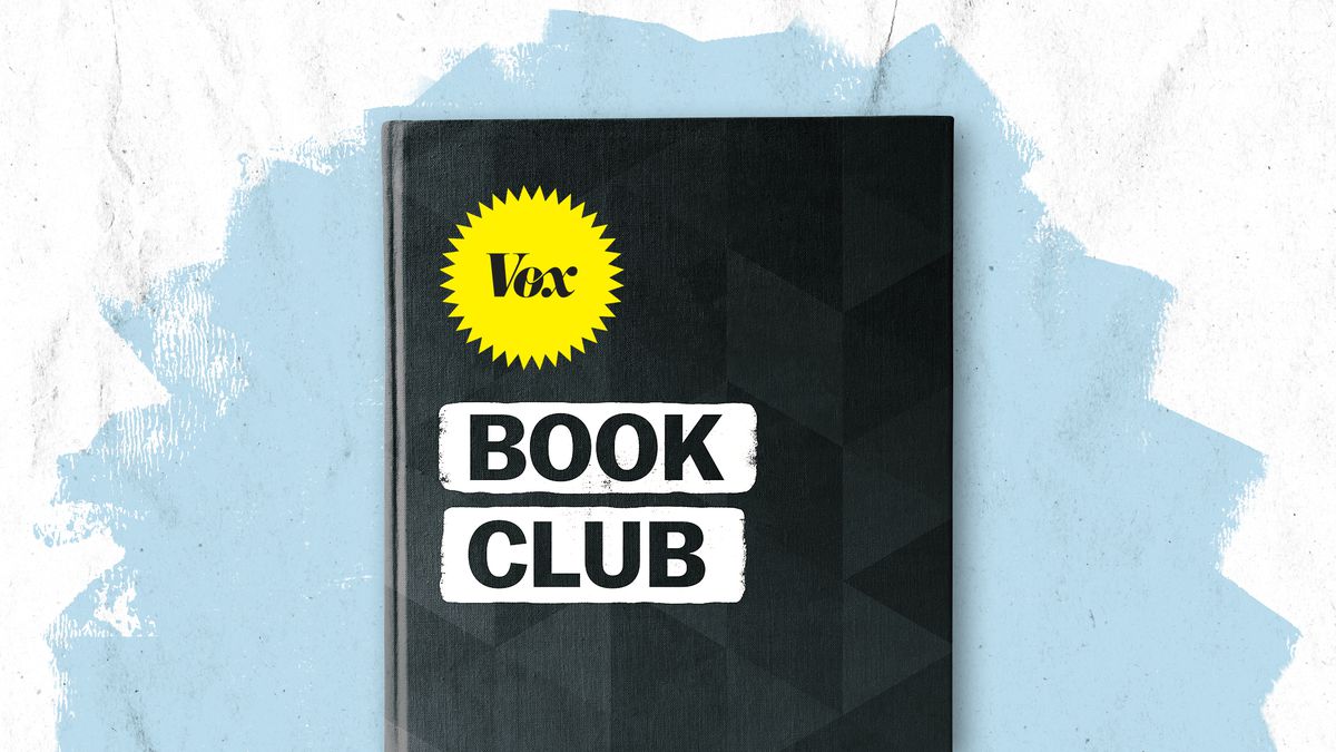 A book with the words Vox Book Club on the cover.