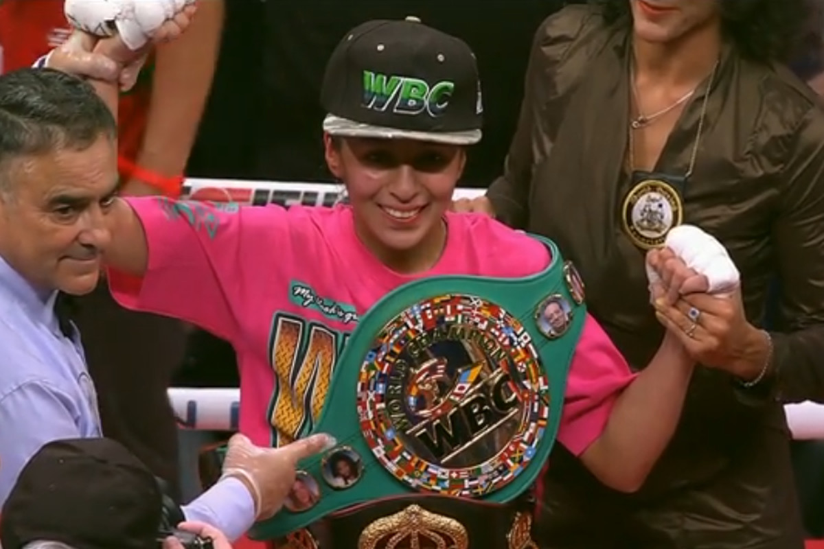 Yesica Nery Plata now has two belts at 108 lbs following a tremendous battle with Kim Clavel