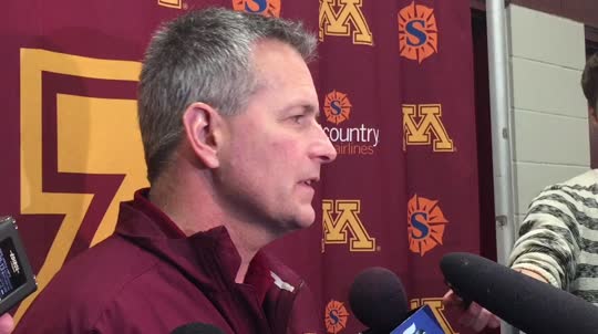 Gophers coach Don Lucia said the team need to play better defense in order to succeed.