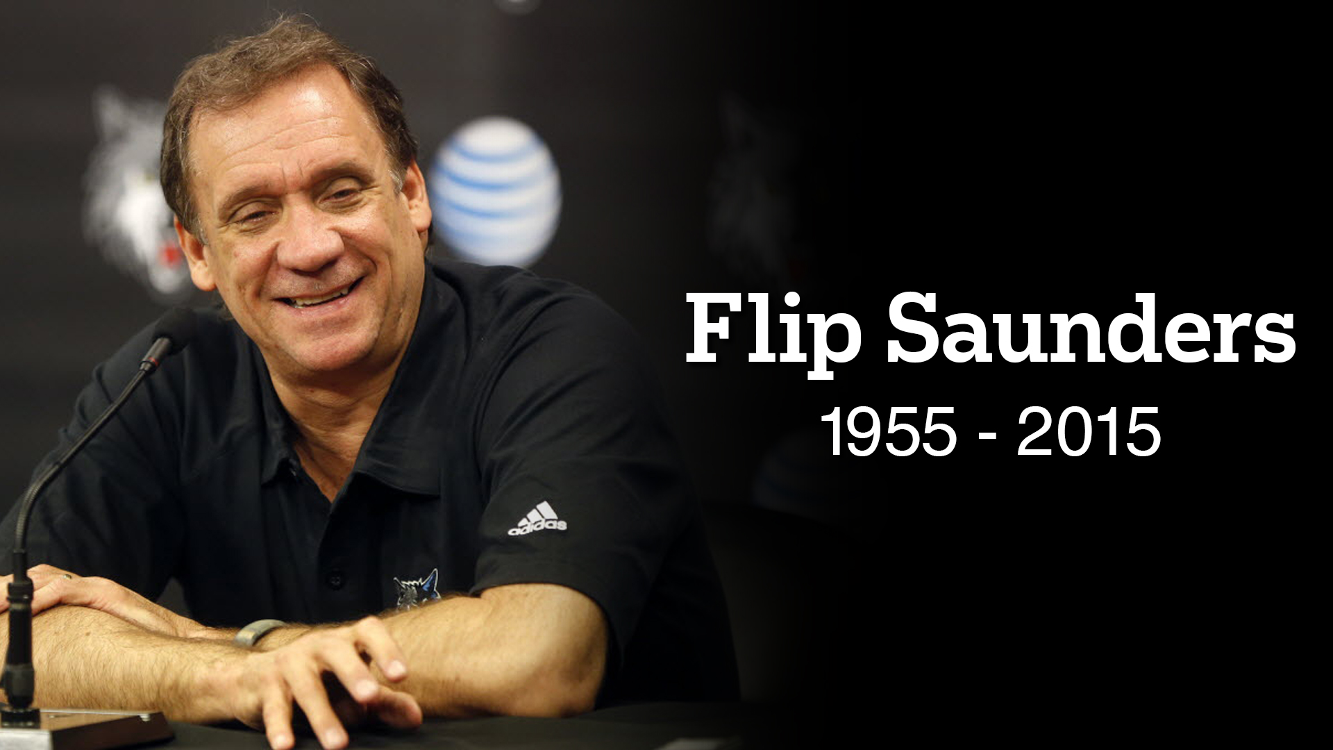 Watch video clips of Flip Saunders talking with reporters from the past two years and see why he was a beloved coach and friend.