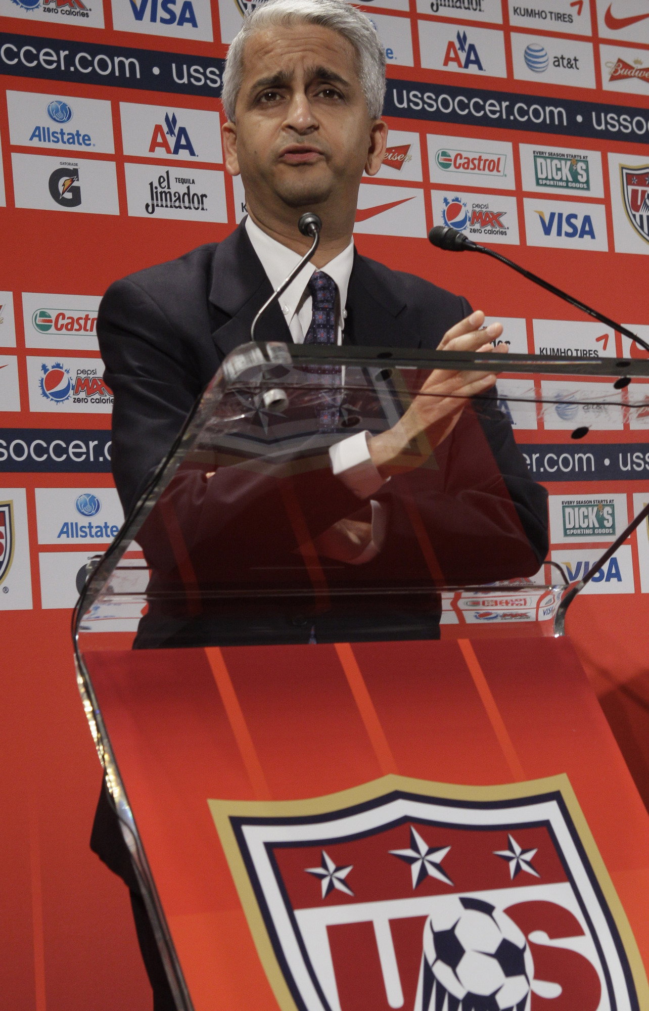 U.S. Soccer President Sunil Gulati
