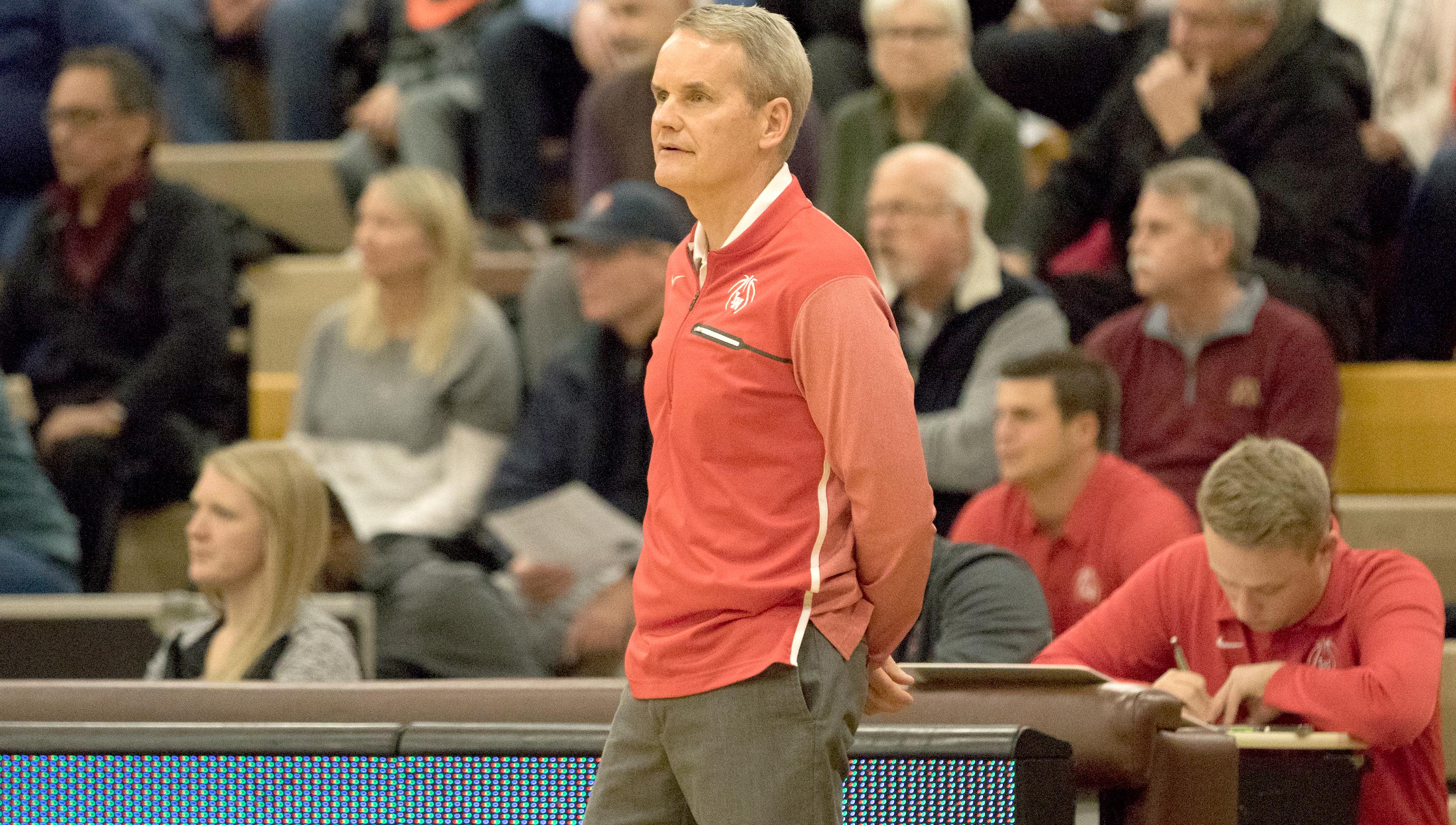 Lakeville North coach John Oxton and the Panthers look to end Apple Valley's reign as the kings of the South Suburban Conference and show they are a t