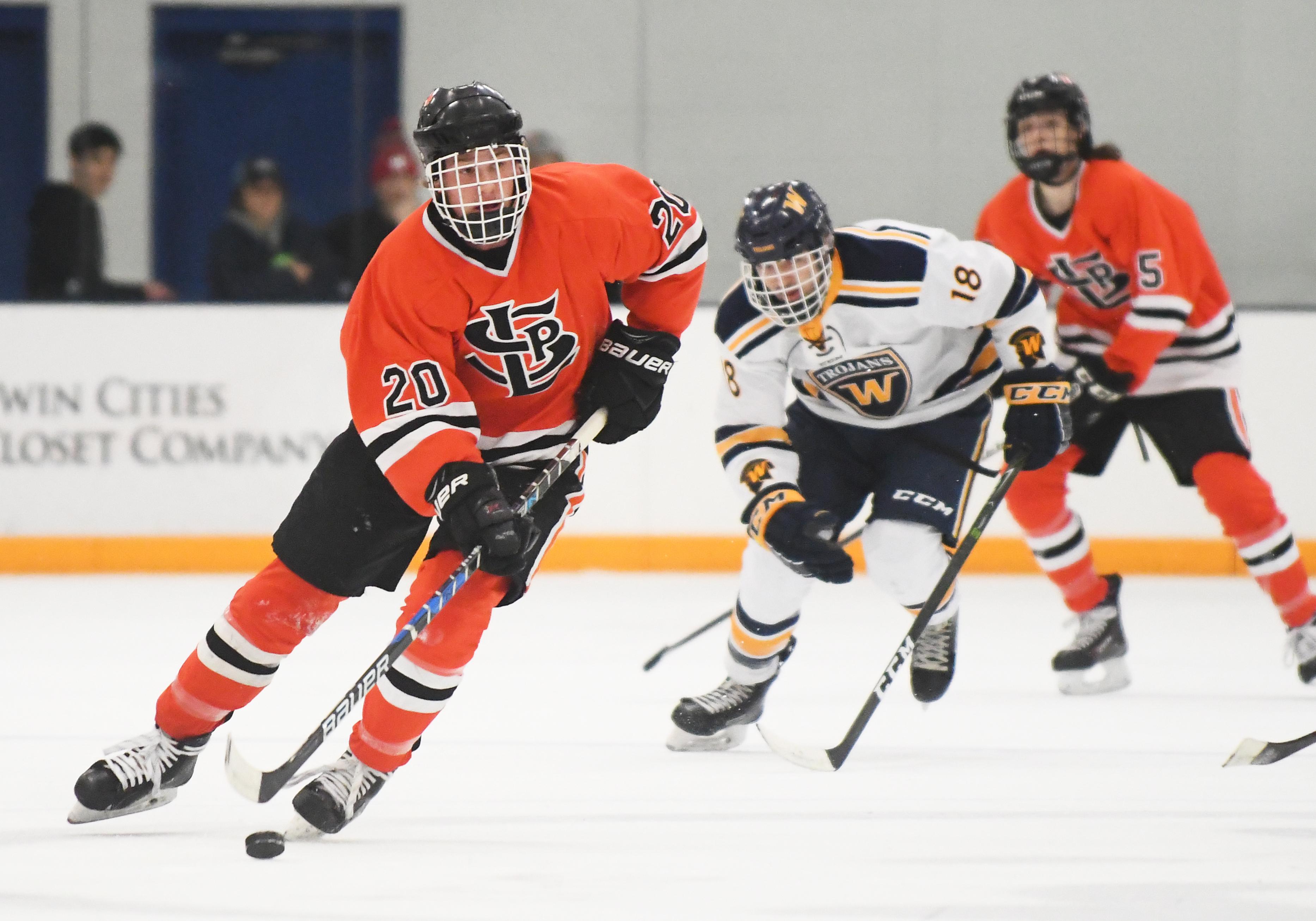 The St. Louis Park boys' hockey team can inch closer to securing its first Metro West Conference title by taking over the first place in the standings