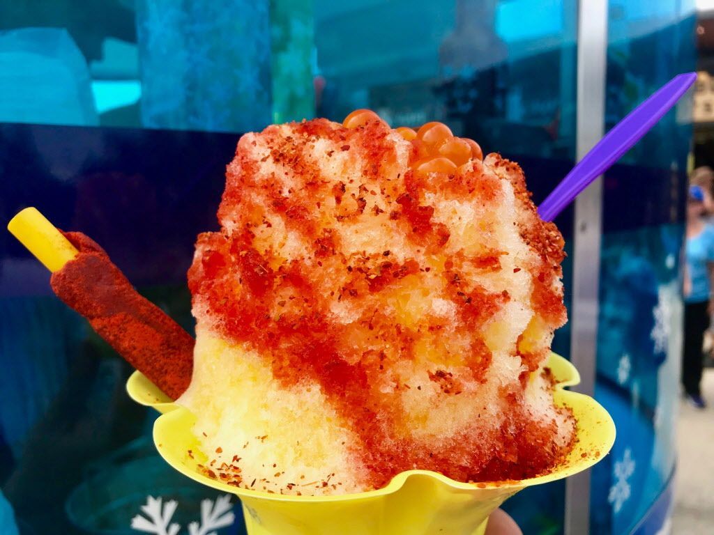 Mangonata Shave Ice, Minnesnowii Shave Ice, West End Market, $6. They should call it 