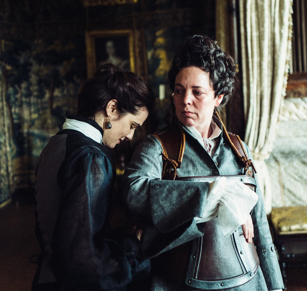 Rachel Weisz and Olivia Colman in “The Favourite.”