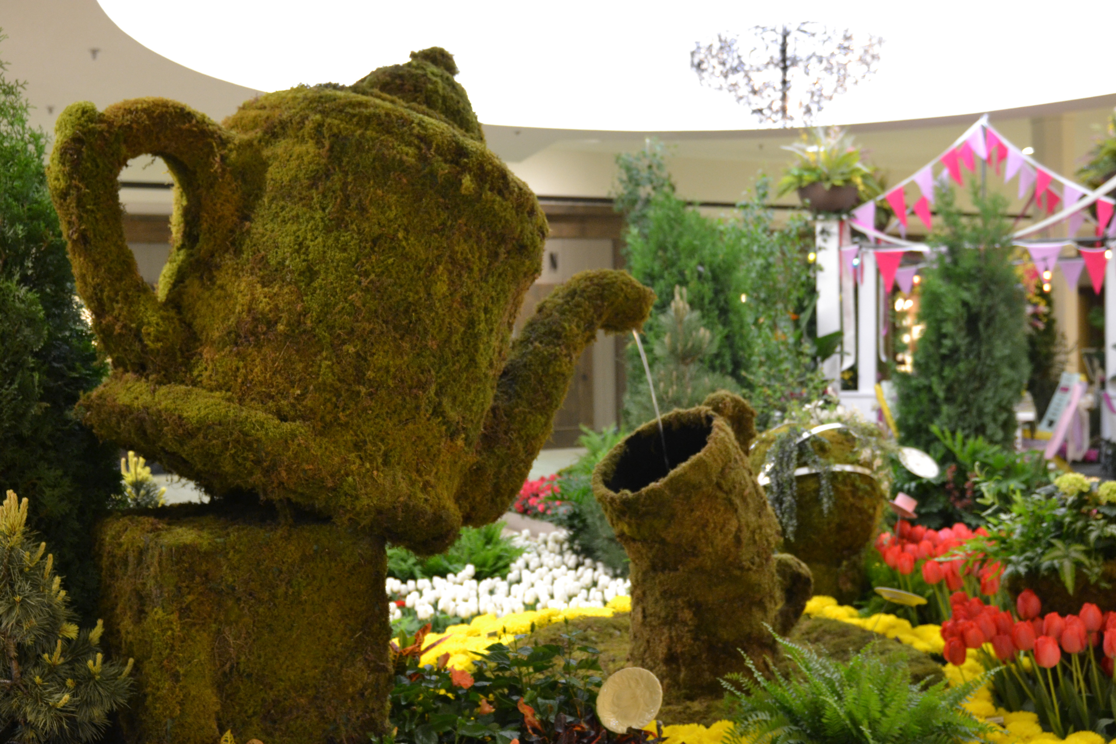 Bachman’s annual spring show is blooming inside the Galleria once again.