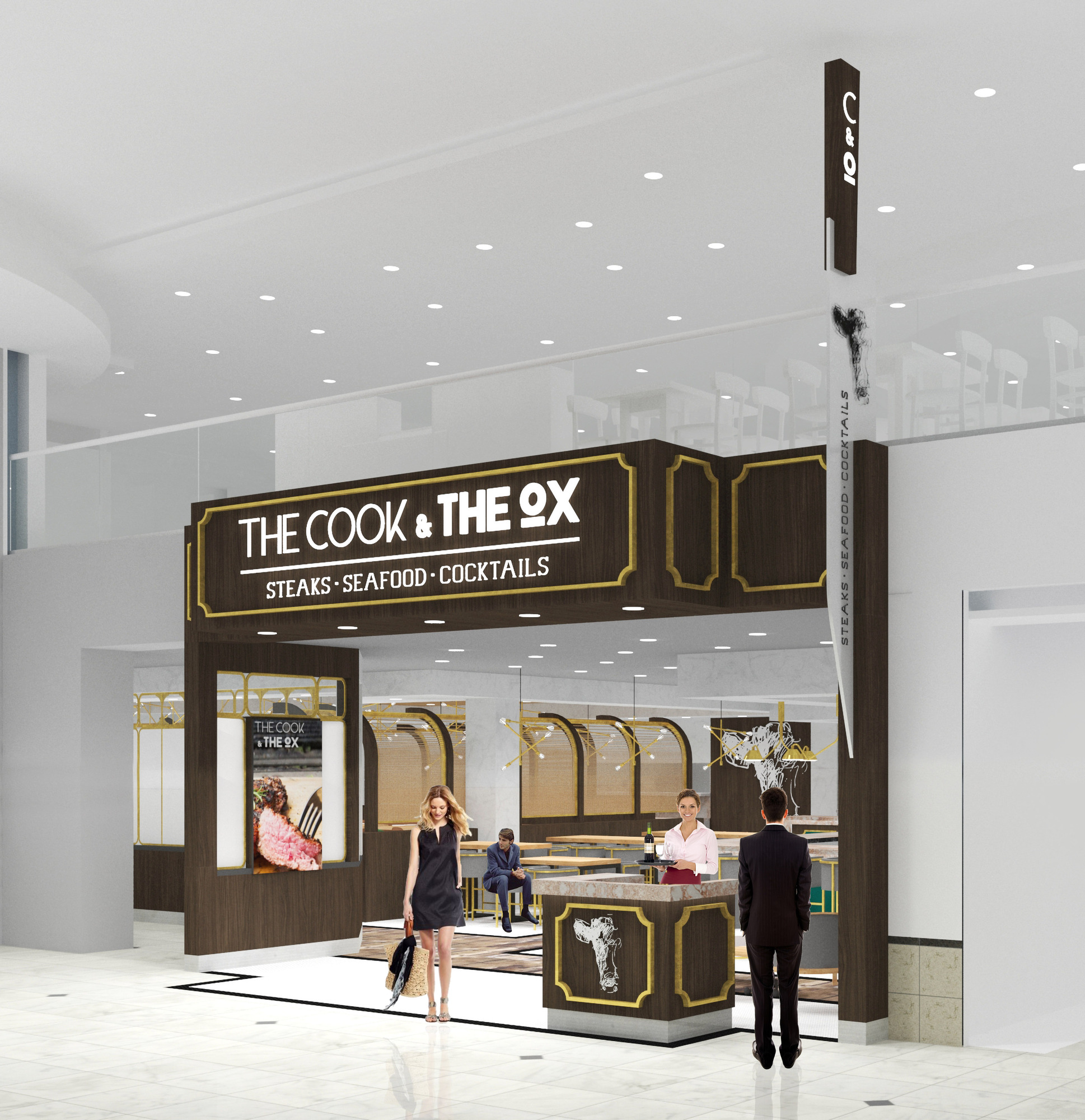 The Cook & The Ox will open at MSP Airport on August 1.