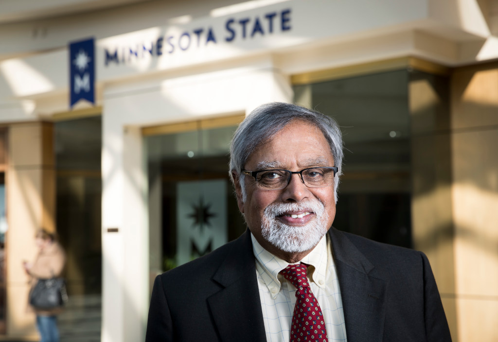 Devinder Malhotra, chancellor of Minnesota State college system. 