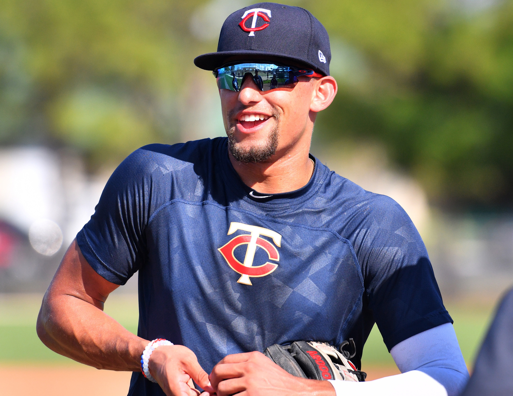 Royce Lewis, shown here in spring training this past February in Fort Myers, could be back in Twins colors and playing at Target Field before the end of next season.