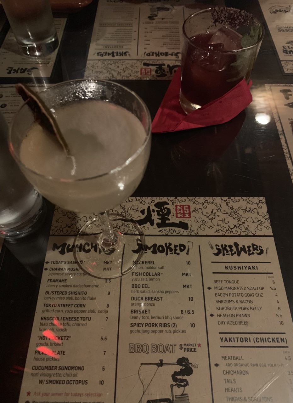 Japan meets Texas and shochu meets tequila at Kemuri-Tatsu-Ya, part of a trend of Austin restaurants blending Asian influences with classic Lone star barbecue.