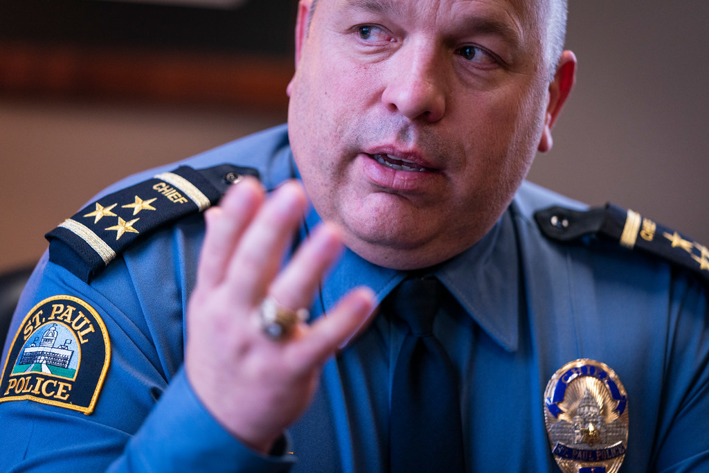 St. Paul Police Chief Todd Axtell