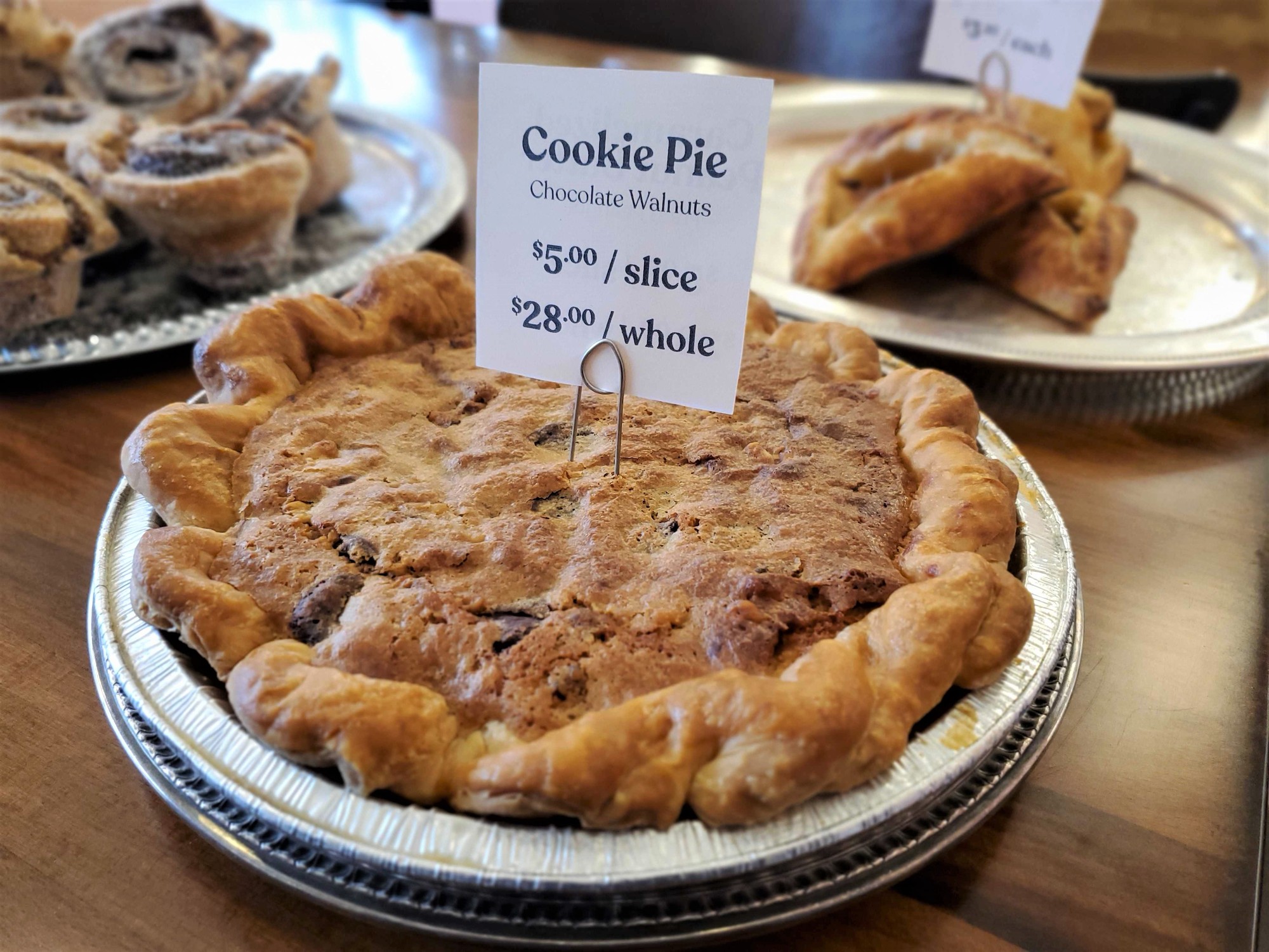 Cookie pie at Hot Hands Pie & Biscuit