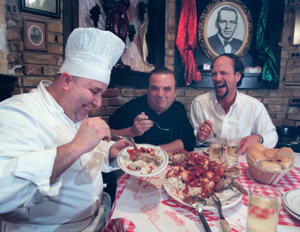 Buca di Beppo's first location opened in Minneapolis in 1993. Its founders are shown in this 1999 file photo.