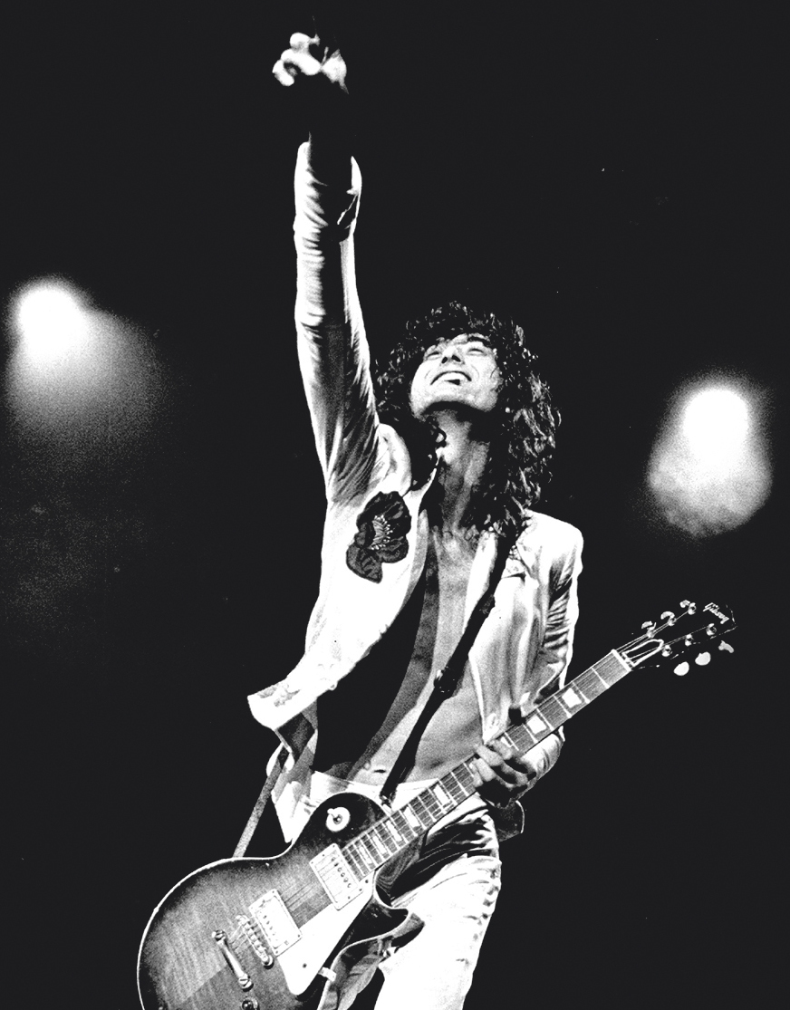 Jimmy Page and Led Zeppelin performed at Metropolitan Sports Center in Bloomington on April 12, 1977.
