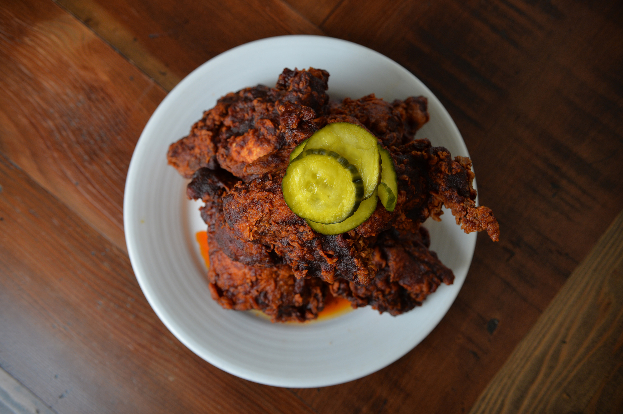 Revival's Tennessee hot fried chicken.