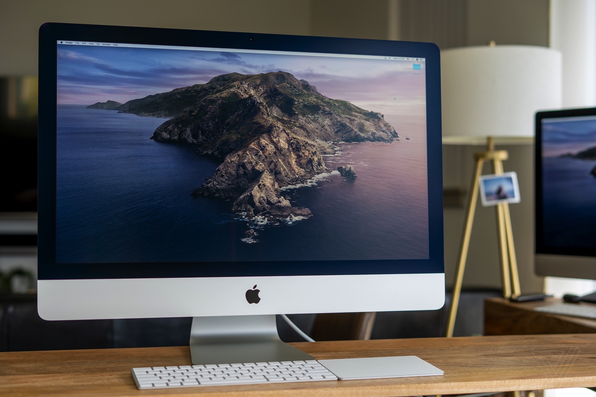 The 2020 iMac with a nano texture screen