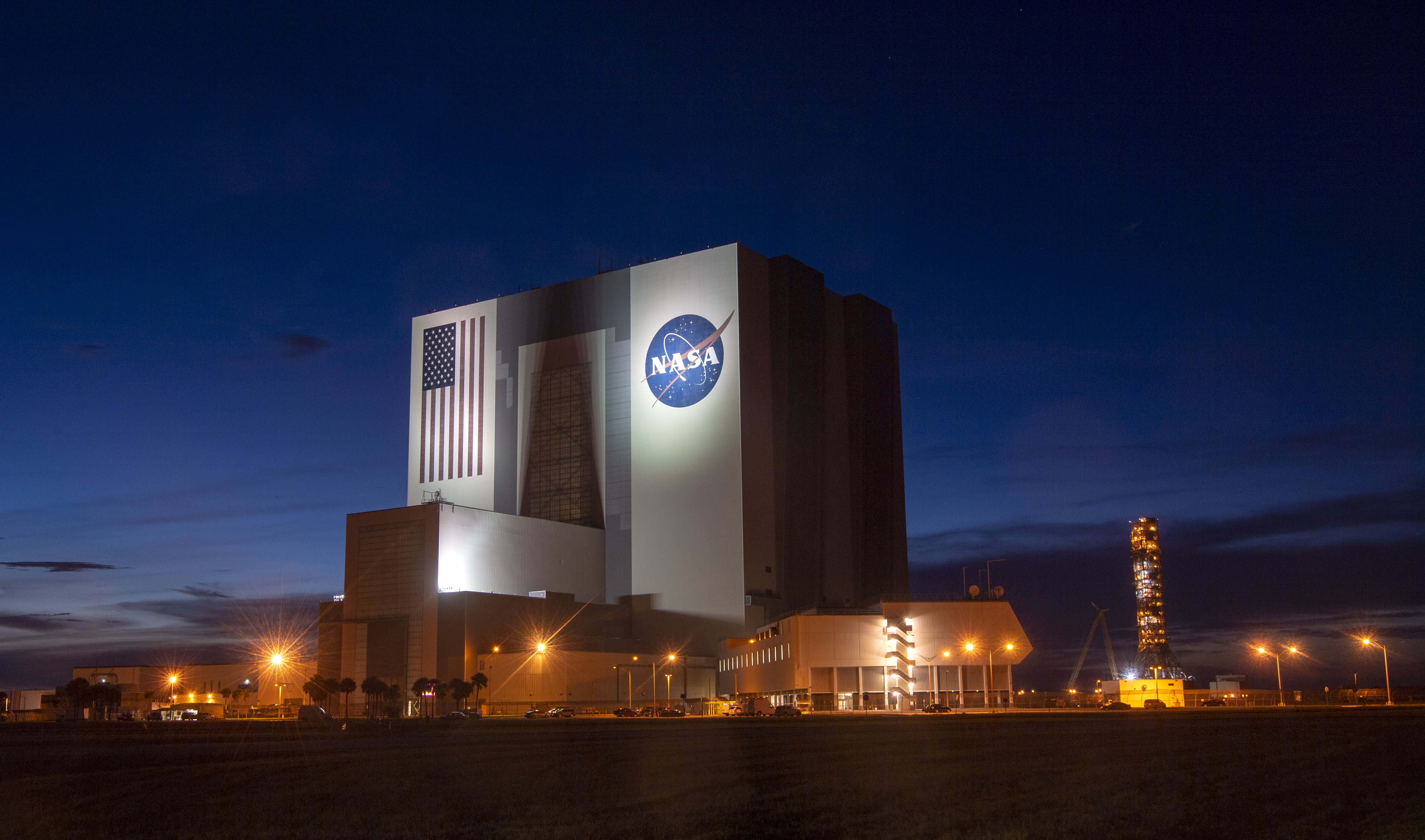 NASA VAB. Vehichle assembly building