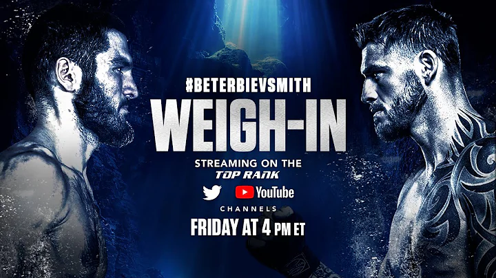Watch LIVE as Artur Beterbiev and Joe Smith Jr weigh in today for Saturday’s fight!