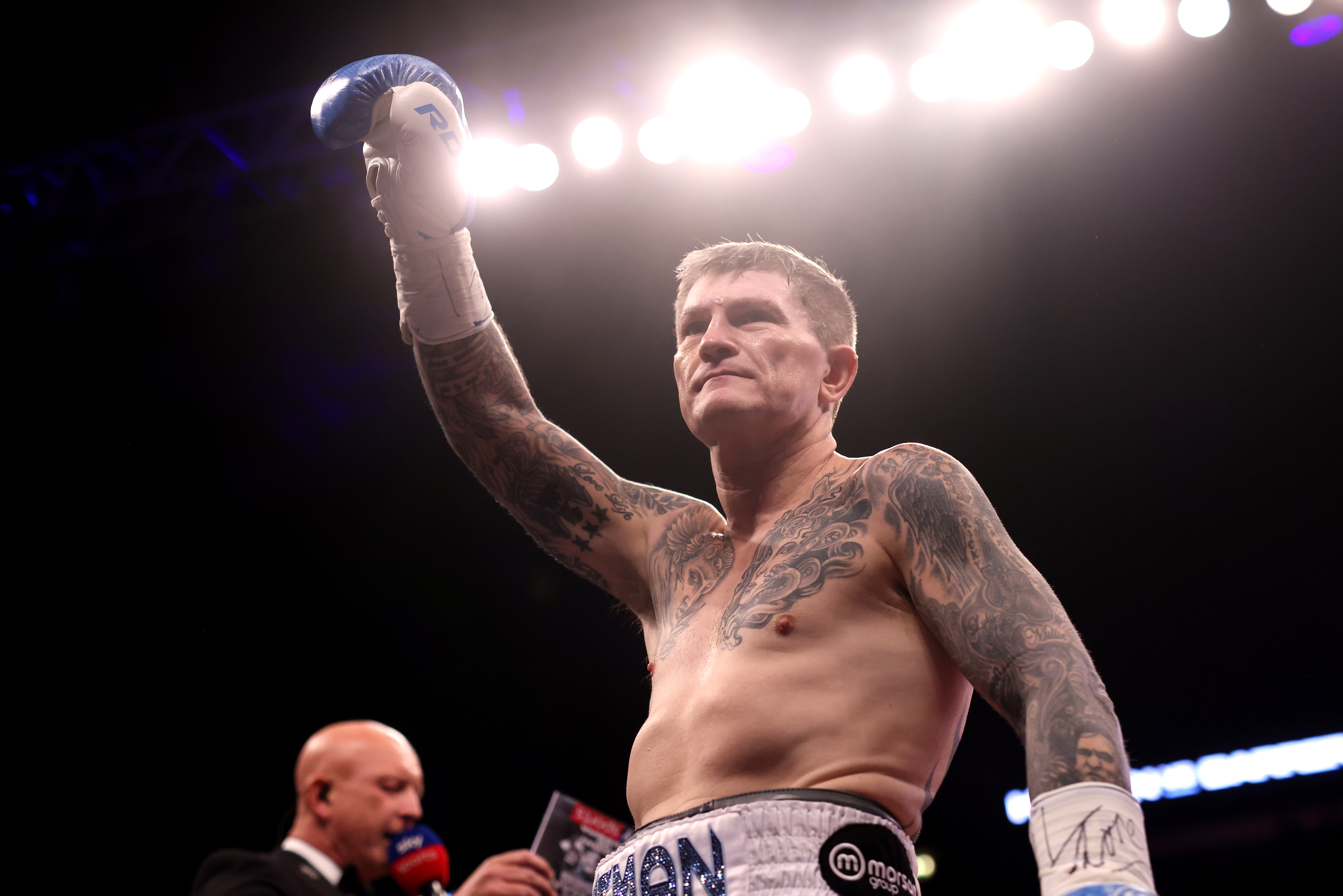 Ricky Hatton was able to say goodbye to the sport he loves on his own terms this weekend