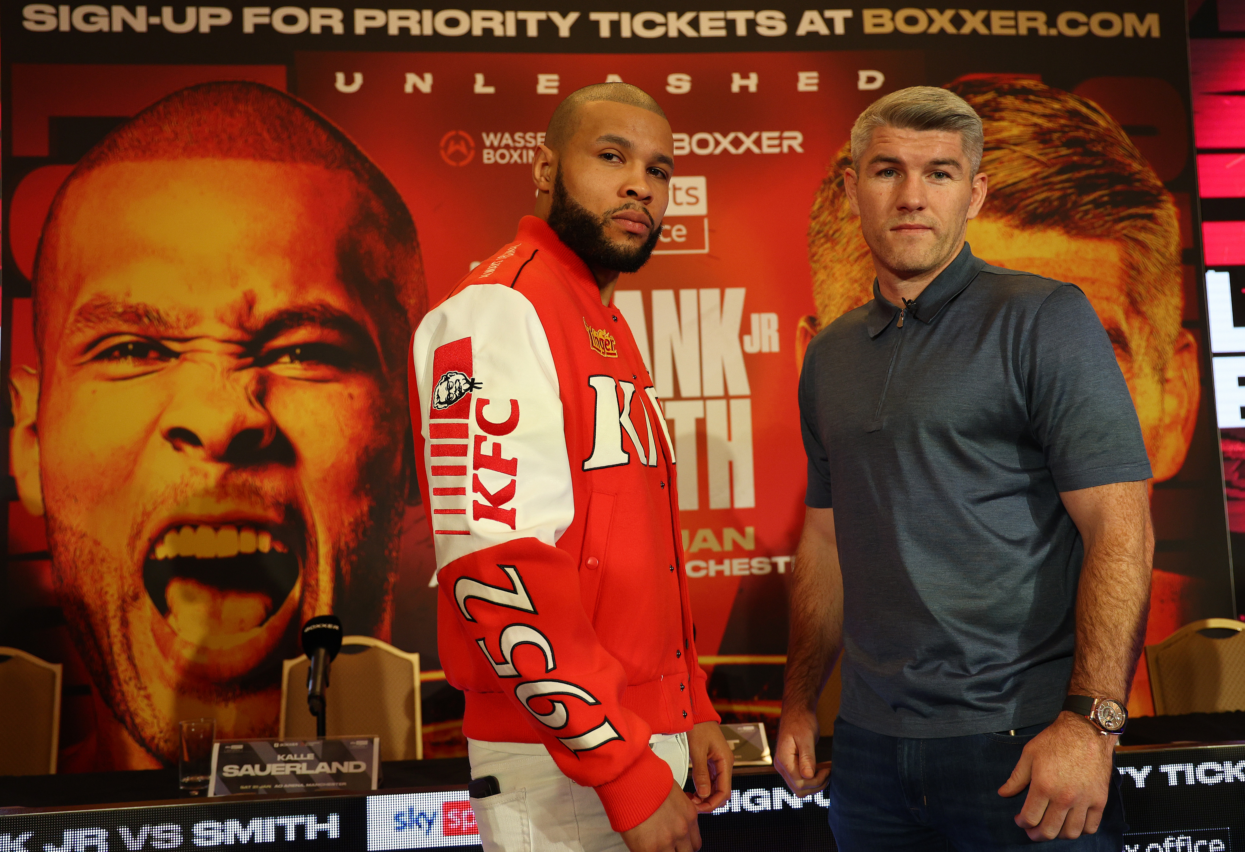 Chris Eubank Jr and Liam Smith trade words over Eubank Jr calling him a dirty fighter.