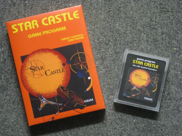 Star Castle Atari cartridge