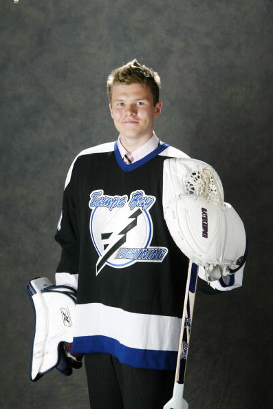 File Photo:  JUNE 24, 2006: Riku Helenius of the Tampa Bay Lightning poses for a portrait backstage at the 2006 NHL Draft. (Dave Sandford/Getty Images for NHL)