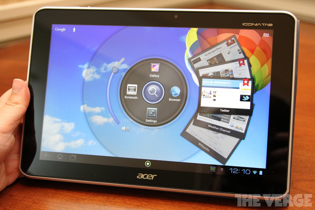 Gallery Photo: Acer Iconia Tab A700 hands-on pictures