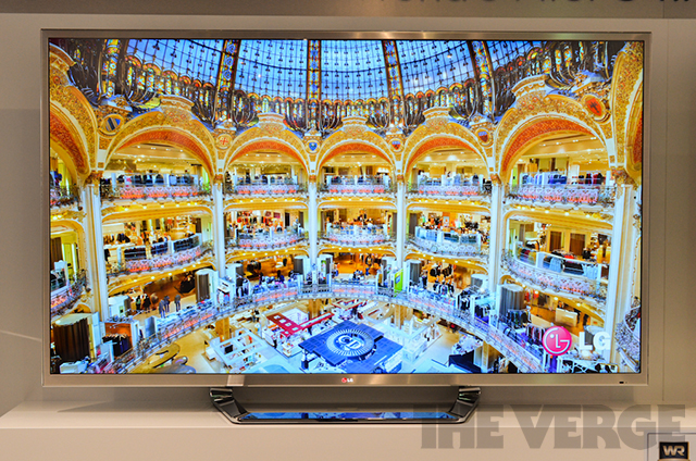Gallery Photo: LG 84LM9600 84-inch 4K 3D TV hands-on pictures