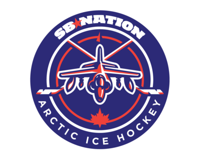 The new Arctic Ice Hockey community logo, presented by SB Nation United.