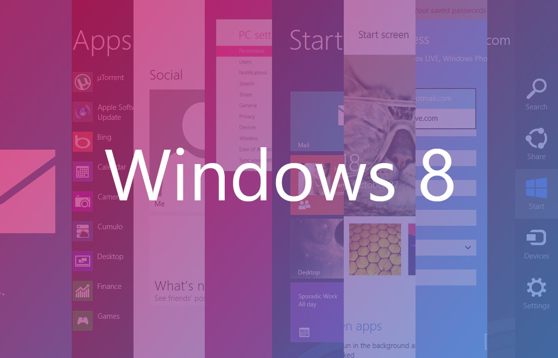 Windows 8 custom header graphic segoe ui