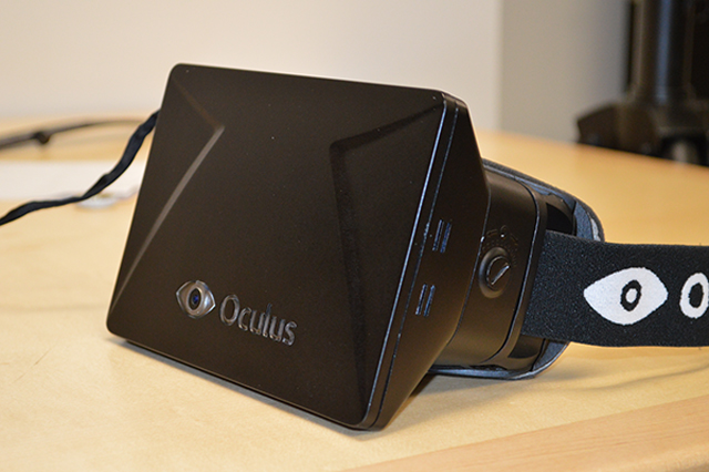 Oculus Rift headset prototype