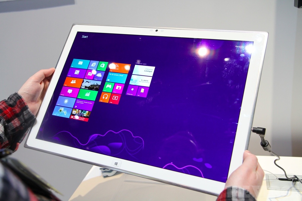 Gallery Photo: Panasonic 4K Windows 8 tablet hands-on photos