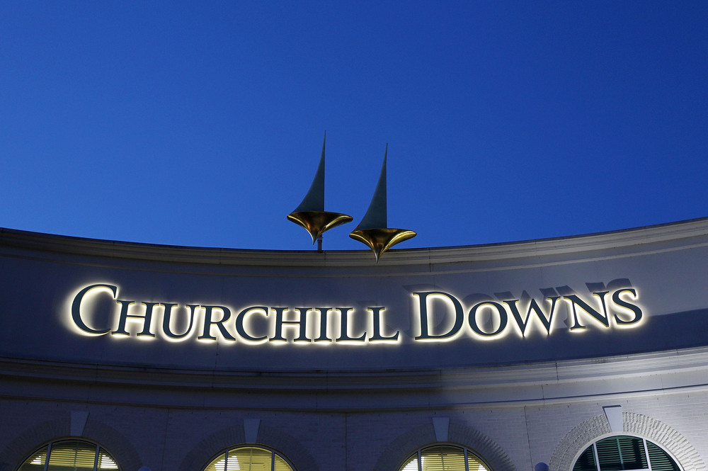 LOUISVILLE, KY - APRIL 30: A view of Churchill Downs on April 30, 2010 in Louisville, Kentucky.  (Photo by Jamie Squire/Getty Images)