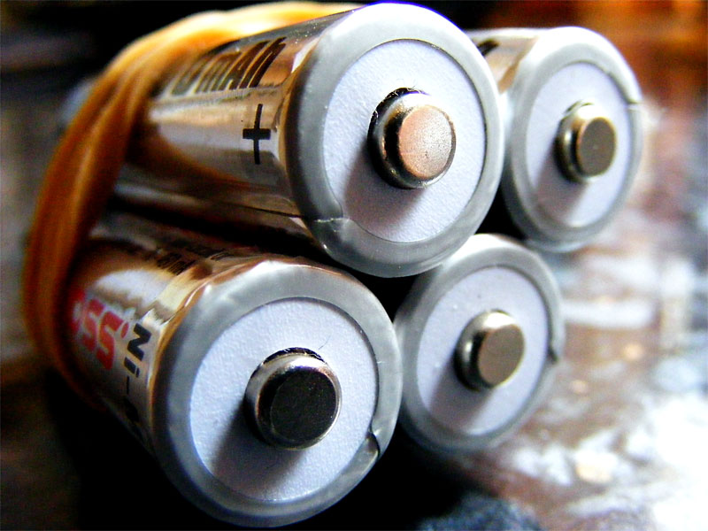 Batteries, from scalespeeder (flickr)