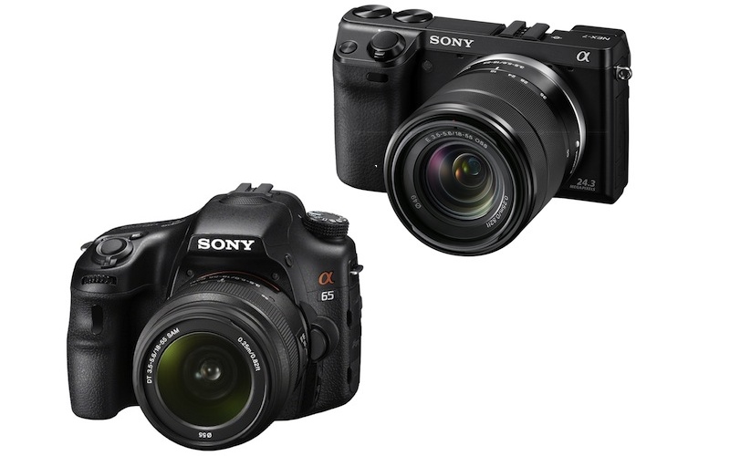 Sony A65 and NEX-7