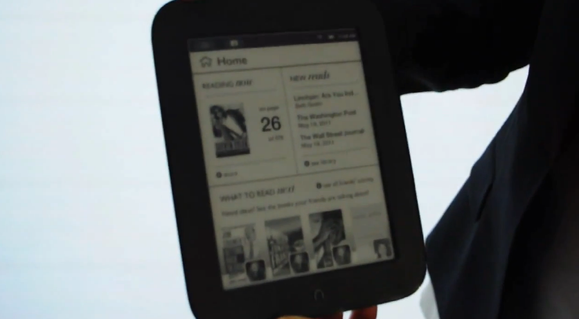 Barnes & Noble new Nook hands-on