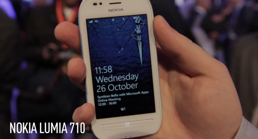 Nokia Lumia 710 demo