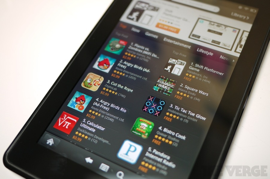 Kindle Fire Amazon Appstore