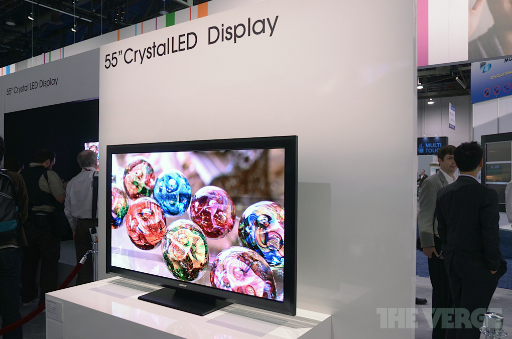 Gallery Photo: Sony Crystal LED Display prototype pictures from CES 2012