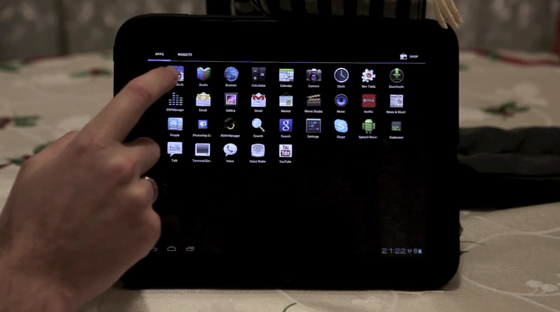 HP TouchPad CyanogenMod