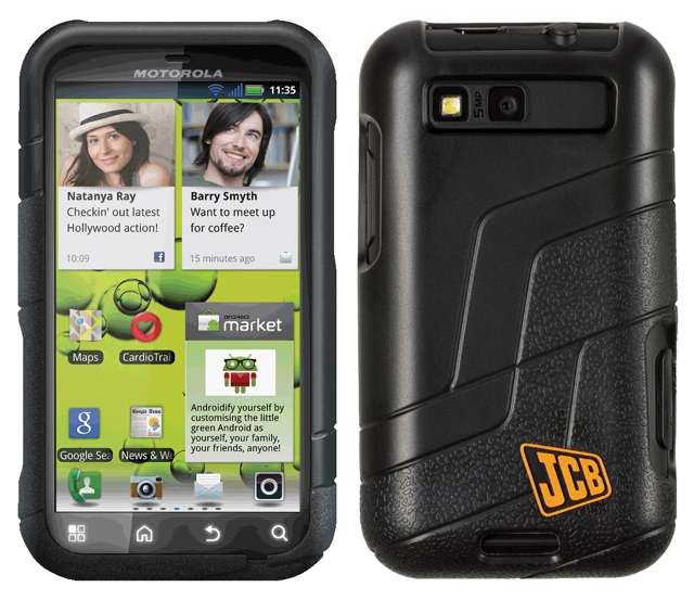 Motorola Defy+ JCB Edition