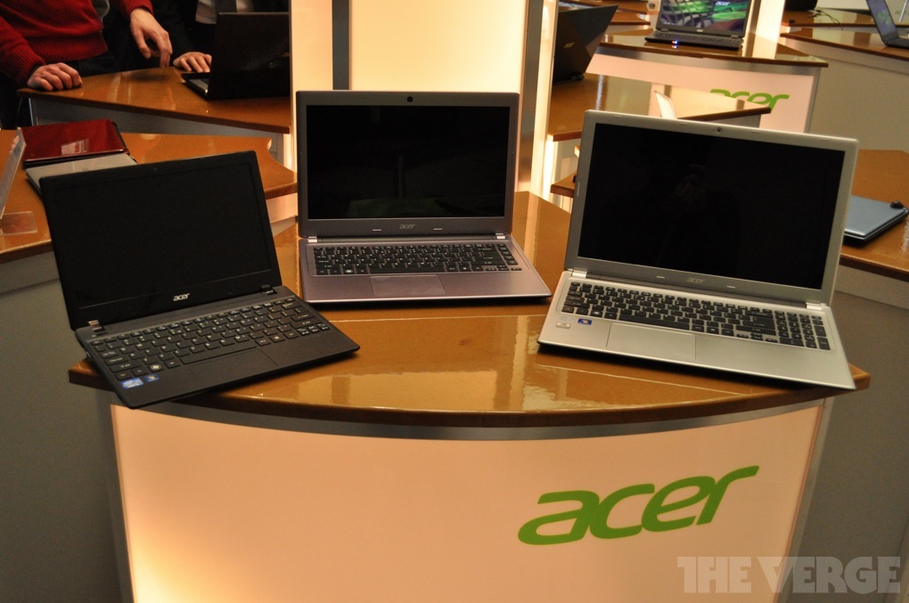 Gallery Photo: Acer V3 and V5 series laptops hands-on images