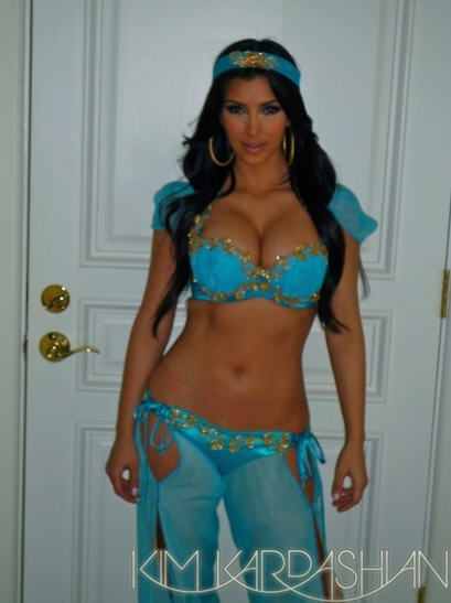 Sorry Kim. As much as I enjoyed your Princess Jasmine Halloween costume, I think you'll have to wait 'til next year for Reggie to propose.