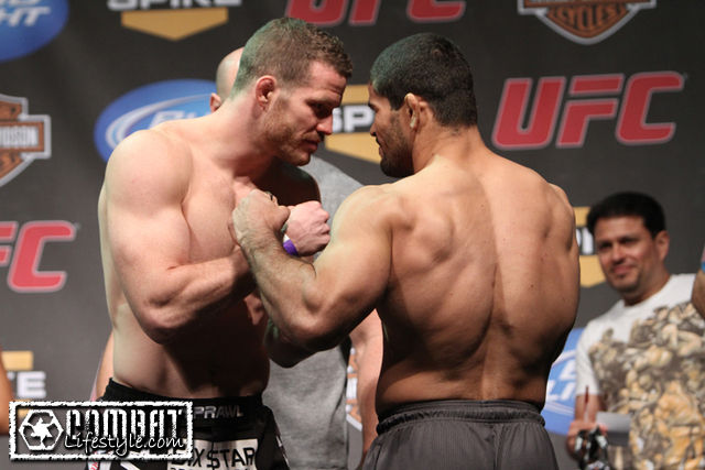 Nate Marquardt and Rousimar Palhares will meet in the main event of tonight's UFC Fight Night 22 in Austin Texas. Photo by Tracy Lee/<a href="http://www.combatlifestyle.com/">combatlifestyle.com</a>