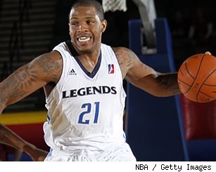 Rashad McCants is a pretty good rapper in addition to his basketball abilities.