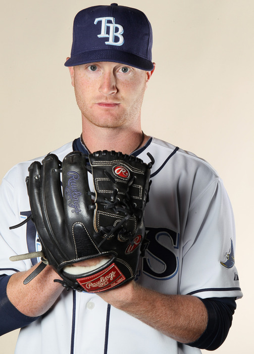 FT. MYERS FL - FEBRUARY 22:  Alex Cobb #53 of the Tampa Bay Rays poses for a portrait during the Tampa Bay Rays Photo Day on February 22 2011 at the Charlotte Sports Complex in Port Charlotte Florida.  (Photo by Elsa/Getty Images)