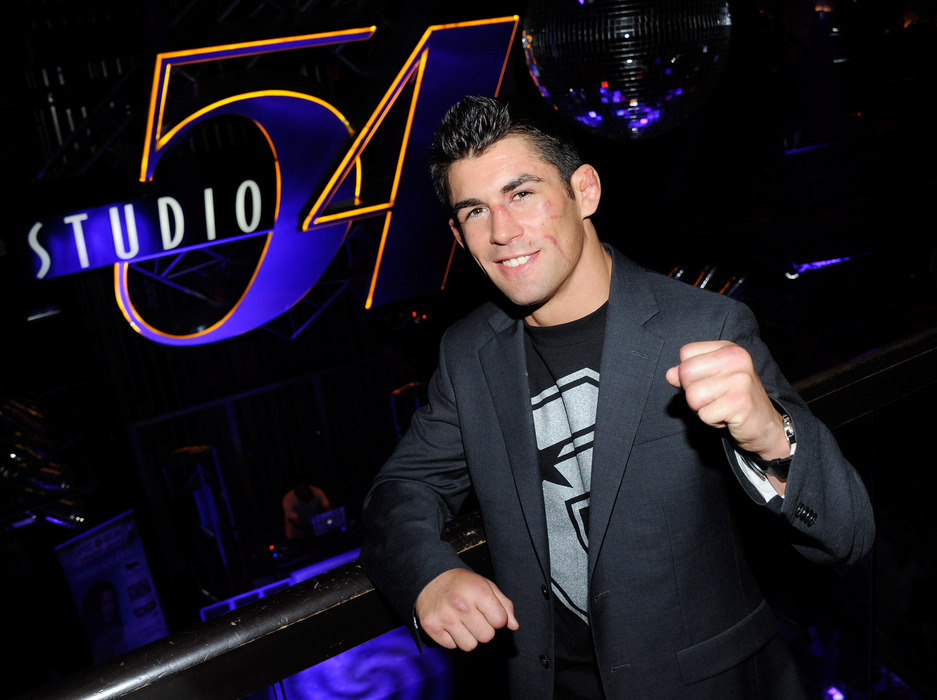 LAS VEGAS, NV - JULY 03:  Mixed martial artist Dominick Cruz attends a post-fight party for UFC 132 at Studio 54 inside the MGM Grand Hotel/Casino early July 3, 2011 in Las Vegas, Nevada.  (Photo by Ethan Miller/Getty Images for Studio 54)