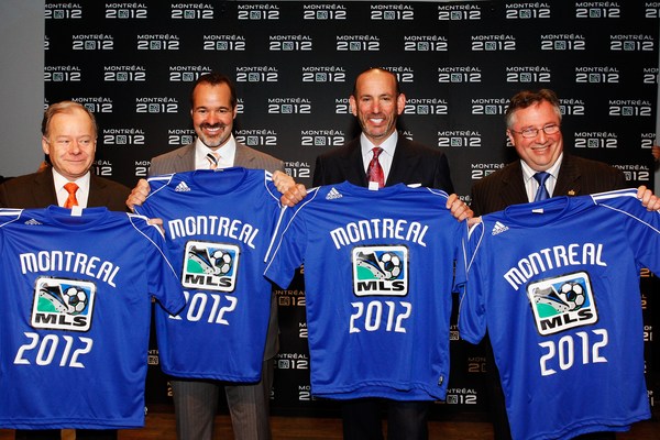 As with Portland and Vancouver before it, MLS has inducted Montreal into its league for 2012.  (Photo by Richard Wolowicz/Getty Images for MLS)